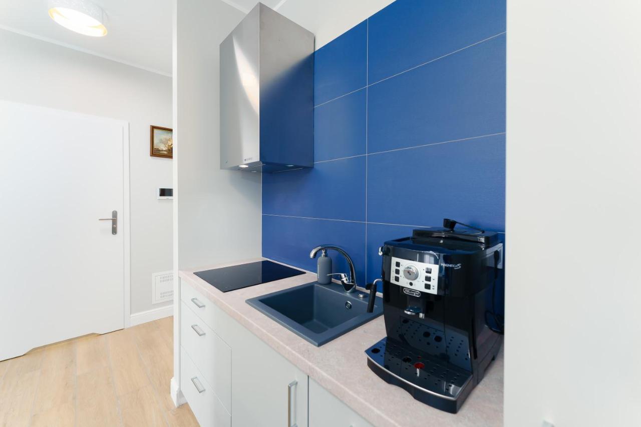 Apartament Kapitanski Z Widokiem Na Morze 4 Pietro - By Perlowa Przystan Rent Sianozety Exterior photo
